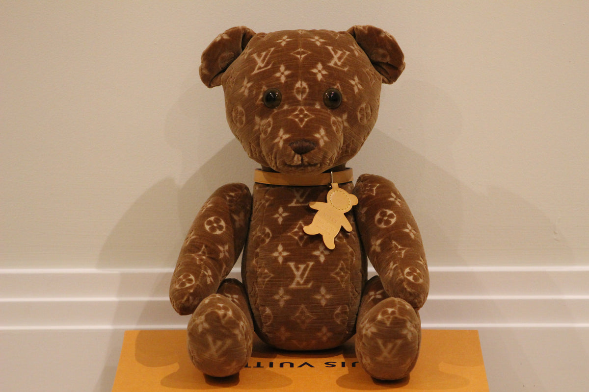 Standing Teddy Bear Louis Vuitton Monograms