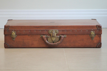 Load image into Gallery viewer, 1920s Louis Vuitton Trunk Leather Case With Royal Provenance and Genuine Cover - ILWT - In Luxury We Trust
