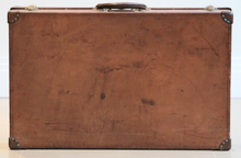 Load image into Gallery viewer, 1920s Louis Vuitton Trunk Leather Case With Royal Provenance and Genuine Cover - ILWT - In Luxury We Trust
