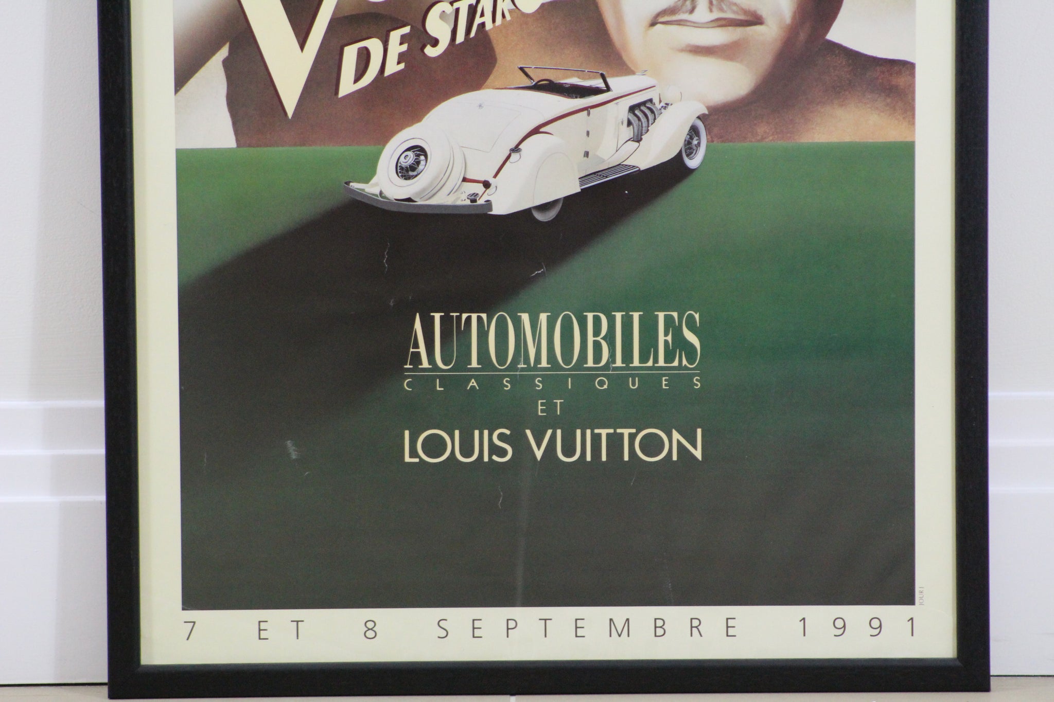 Concours Automobiles Classiques et Louis Vuitton, Original Vintage Poster